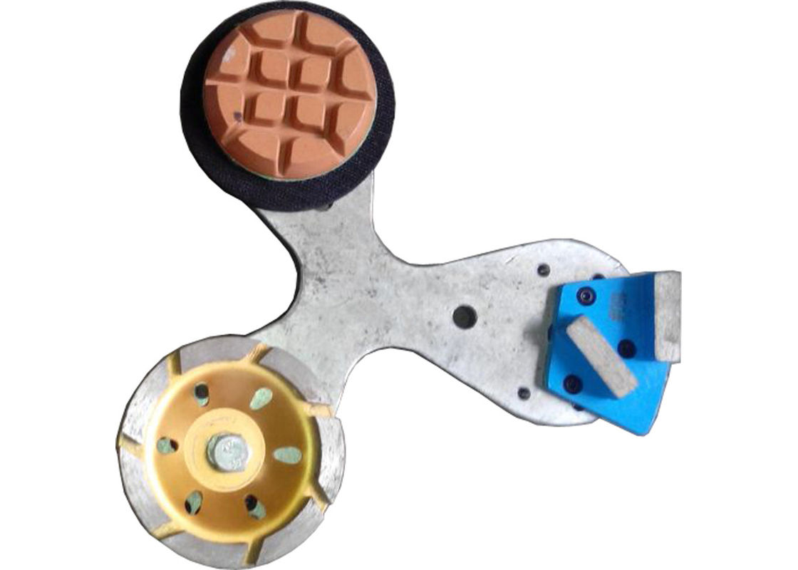 Epoxy Floor Polishing Machine Terrazzo Floor Grinder With Multifunction Plate