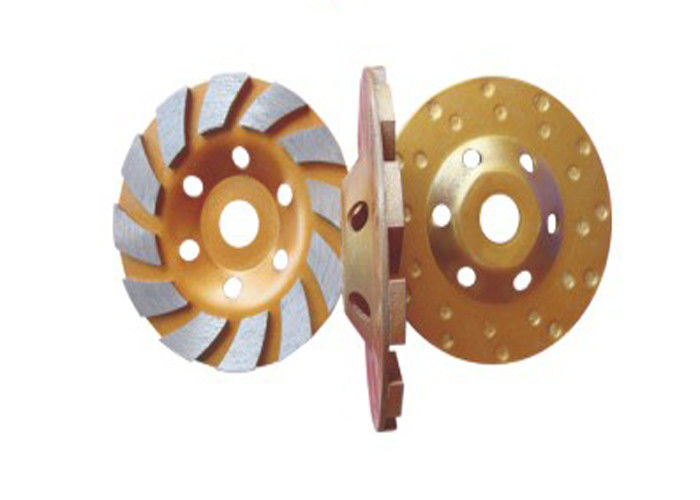30# 4''  Metal Grinding Discs / Terrazzo Leveling Grinding Cup Wheel Metal Bond