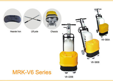 4KW Motor Taş Zemin Taşlama / Manyetik Plaka Vakum Outlet Manuel Kat Parlatıcı